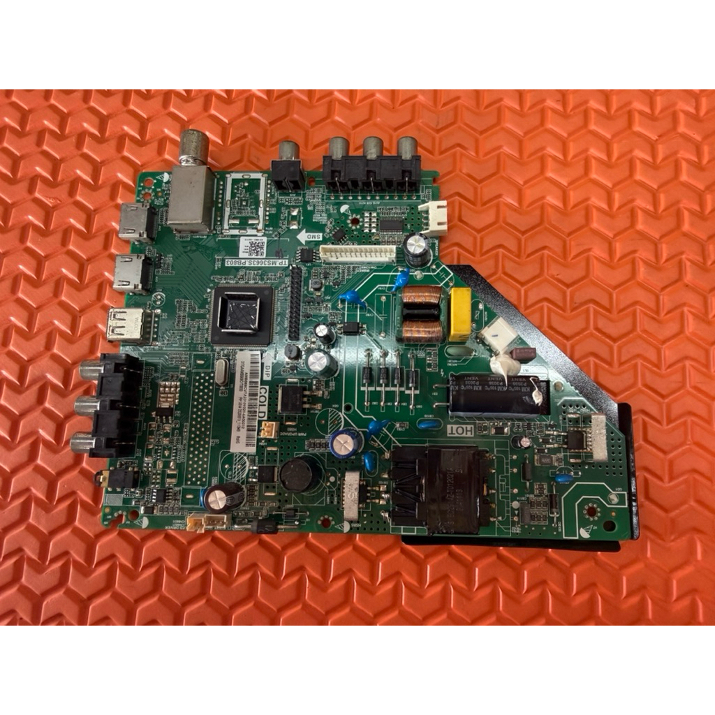 เมนบอร์ดทีวี ACONATIC รุ่น32HD513AN พาสบอร์ด TP.MS3663S.PB803
