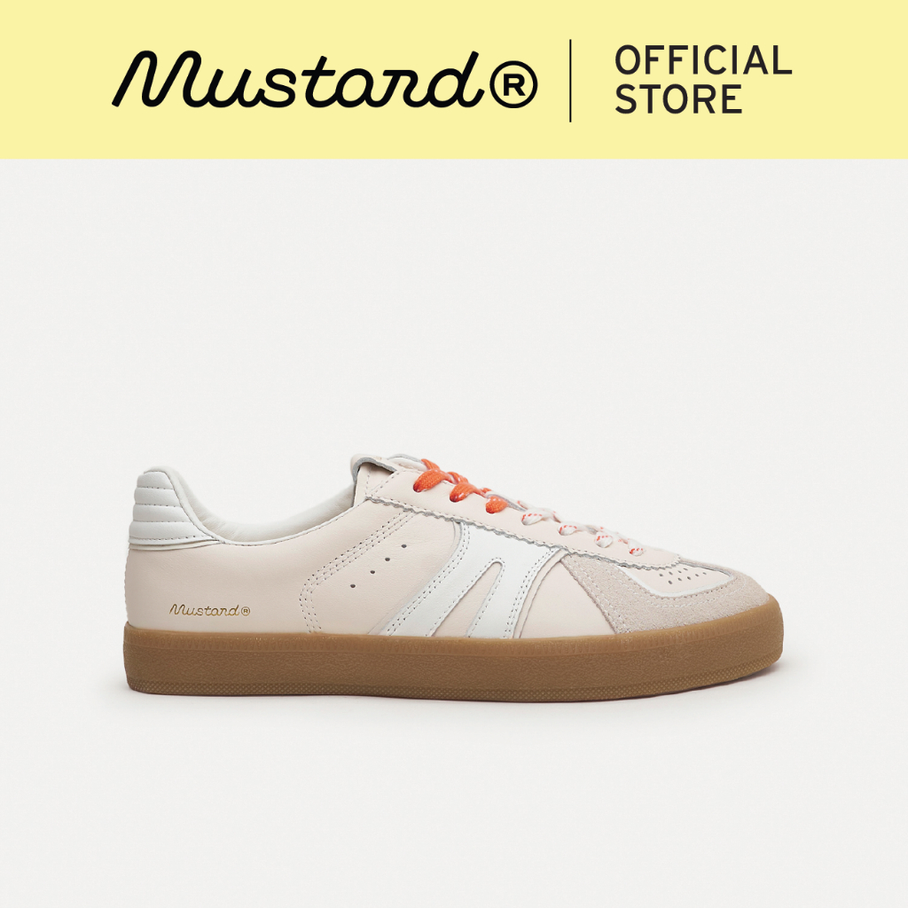 Mustard Trace Vanilla Cream | รองเท้าหนัง
