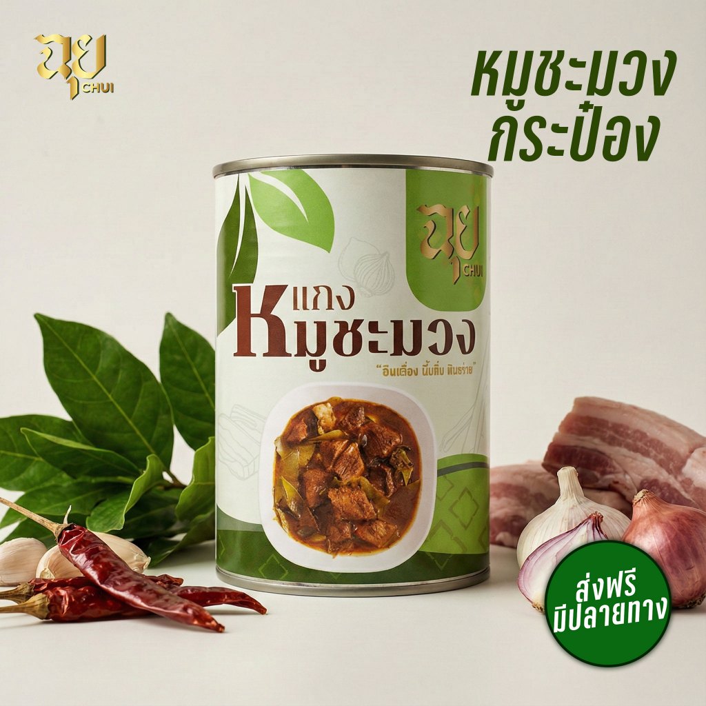 แกงหมูชะมวงสูตรเด็ด ตาฉุย (ร้านอาหารฉุย จันทบุรี)