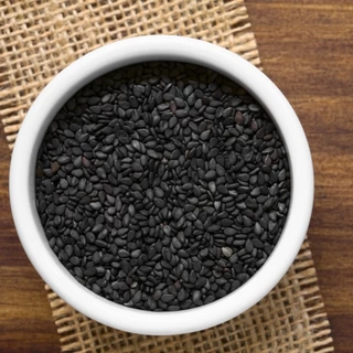 ผงงาดำคั่วบด 100% ( ROASTED BLACK SESAME POWDER )