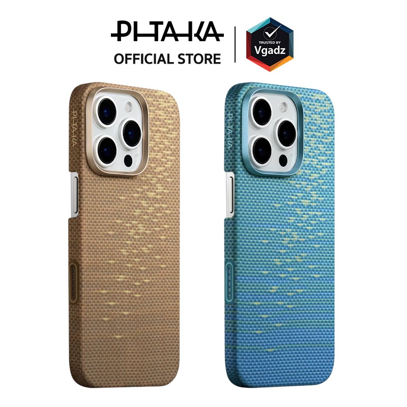 Pitaka เคสสำหรับ iPhone 16 Pro / 16 Pro max รุ่น Glints of Gold