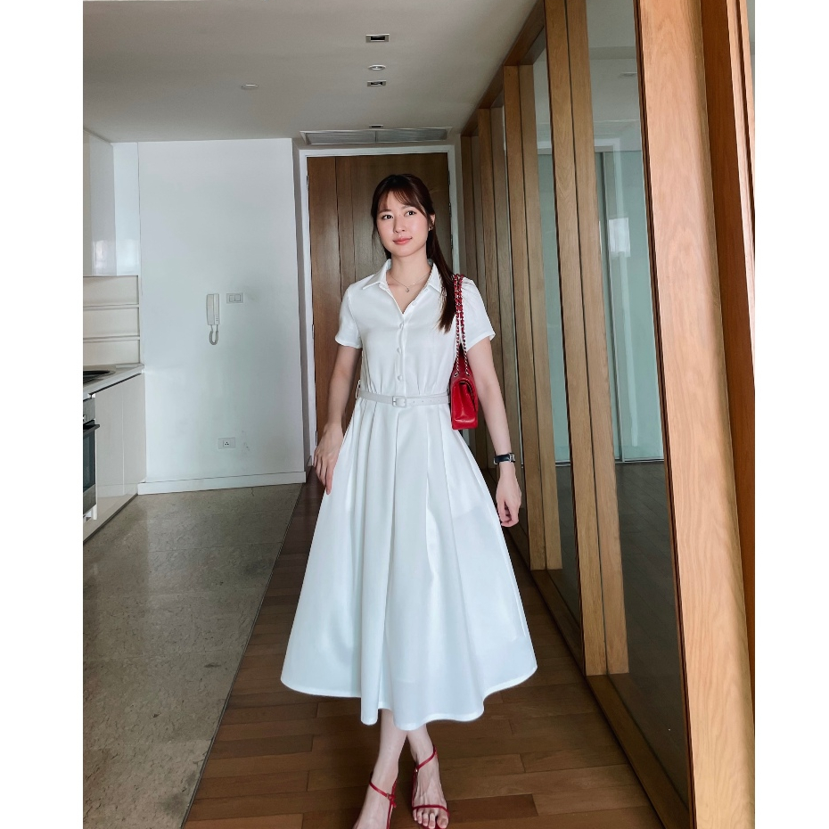 Dressupcorner Alba Belted Dress DCN01315