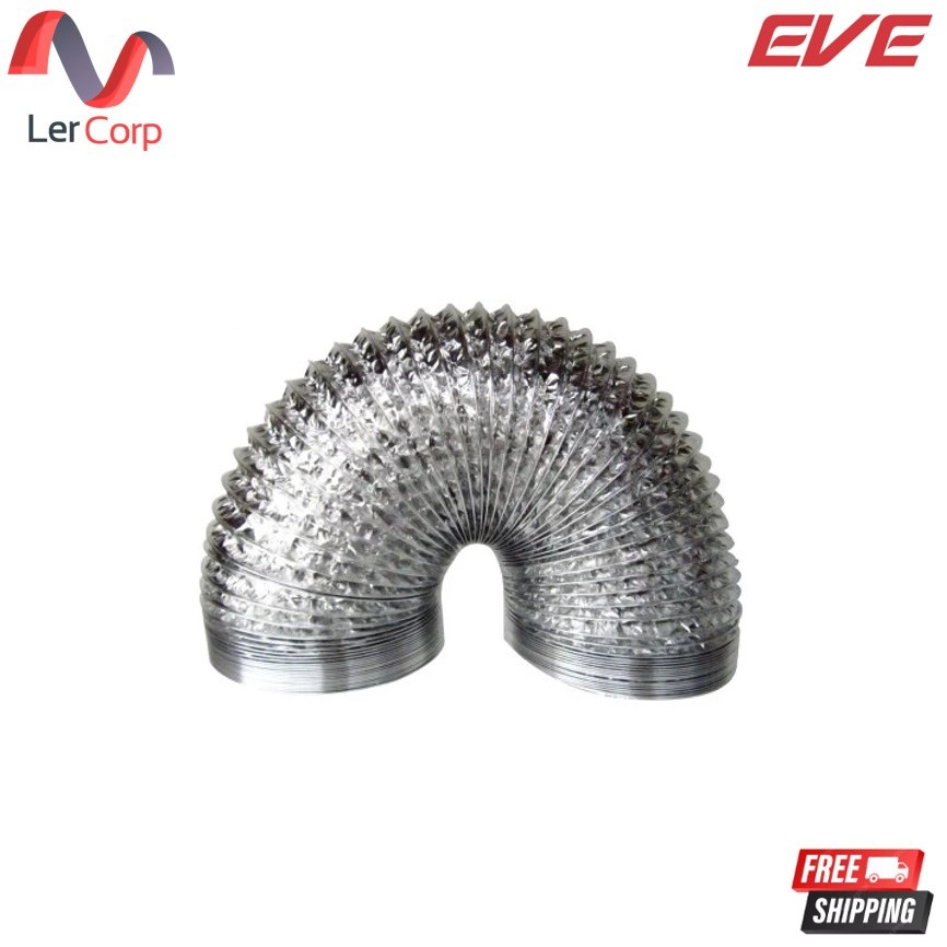 ท่อลมอลูมิเนียม A2Q ยาว 3 เมตร สำหรับเครื่องดูดควัน ( 6 นิ้ว )