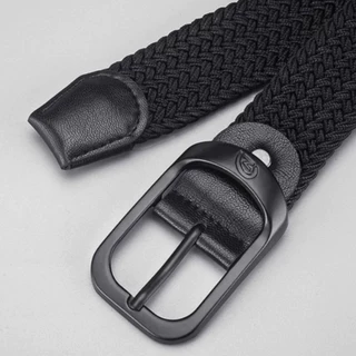 ส่งไวจากไทย Unisex Cinturones หรูหรา ทอเข็มขัดยางยืดผู้ชายหรูหราเข็มขัดผู้หญิงออกแบบผู้ชายหัวเข็มขัดเข็มขัดเอวไม่มีรูK21