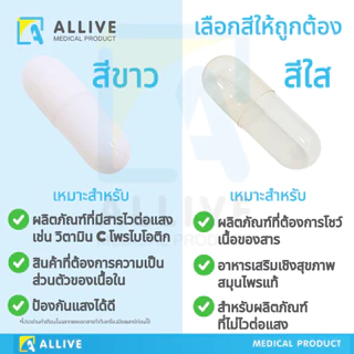 (คุ้ม!! 20,000 เม็ด) แคปซูล 20 แพ็ค แคปซูลเปล่า แคปซูลใส แคปซูลขาว มี COA ฮาลาล แคปซูลเจลลาติน เบอร์ 0 เบอร์ 1