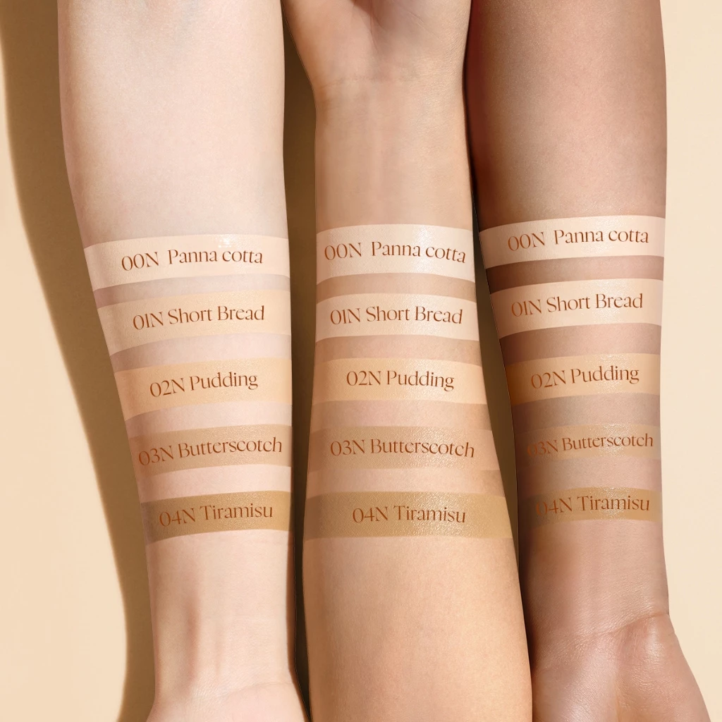 Glad2Glow Skin Tint Cushion Cream Foundation Matte 12HR Oil-Control บางเบา เหมาะสำหรับผิวมัน และผิวเป็นสิวง่ thumbnail 9