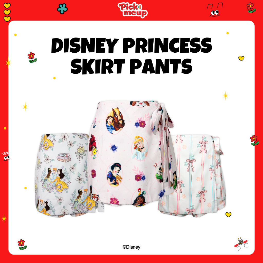 Pick Me Up สินค้า DISNEY PRINCESS SKIRT PANTS ลิขสิทธิ์ Disney