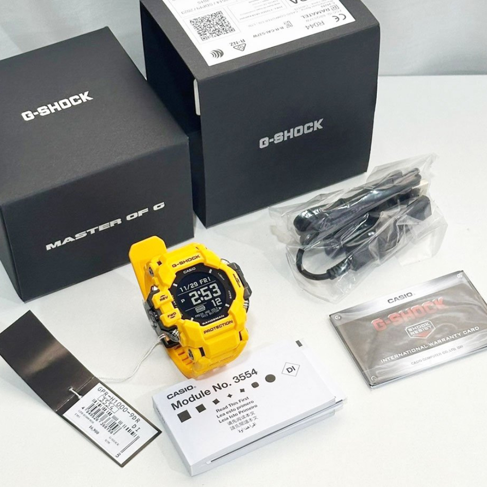 Casio G-Shock นาฬิกาข้อมือผู้ชาย สายเรซิ่น รุ่น GPR-H1000 (GPR-H1000-1,GPR-H1000-9,GPR-H1000RY-1A9)