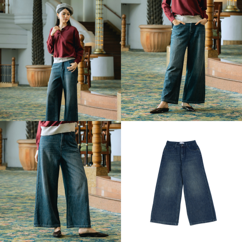 EVERYDAY - Jame Jeans กางเกงยีนส์ทรงกระบอก