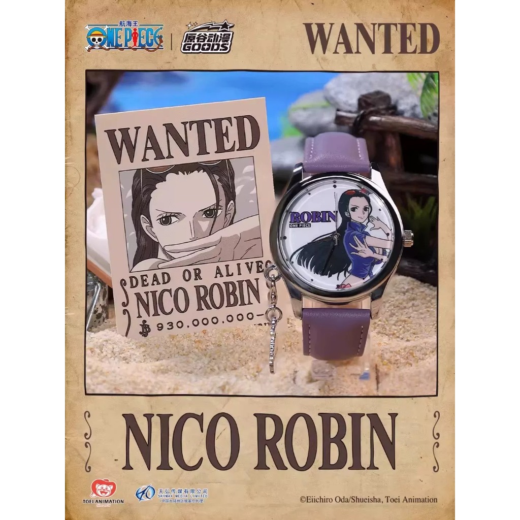 [ยกกล่อง / พร้อมส่ง❗️] One Piece Straw Hat Crew Watch - นาฬิกา แท้💯 - รูปที่ 4