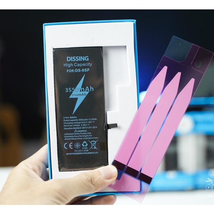 เเบตสำหรับ “iPhone”เพิ่มความจุ แบร์น Dissing Thailand ประกัน 1ปี