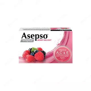 ( แบบก้อน ) Asepso Soap อาเซปโซ โซฟ สบู่อาบน้ำ 70-80 กรัม