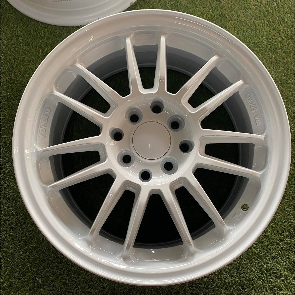 ล้อใหม่ขอบ15 re30 15/7/35 ขาว ชุด 7900  4/100-4/114  ☎️0873779057  📌โคราชหลัง