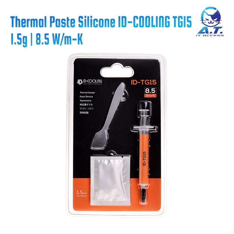 ซิลิโคนระบายความร้อน Thermal Paste Silicone ID-COOLING TG15