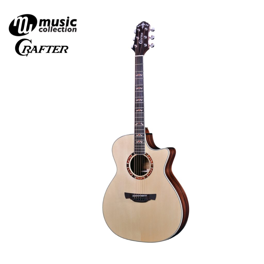 กีตาร์โปร่งไฟฟ้า CRAFTER STG G-22CE /DX BAG