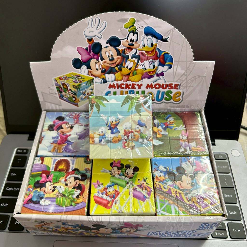 รูบิคลายการ์ตูน ลูกบาศก์รูบิค ของเล่นเด็ก เสริมพัฒนาการ ราคา1 ชิ้น - รูปที่ 5