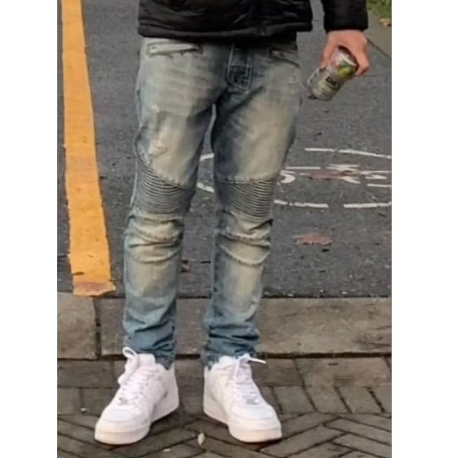 Biker Jeans men size 30✅️