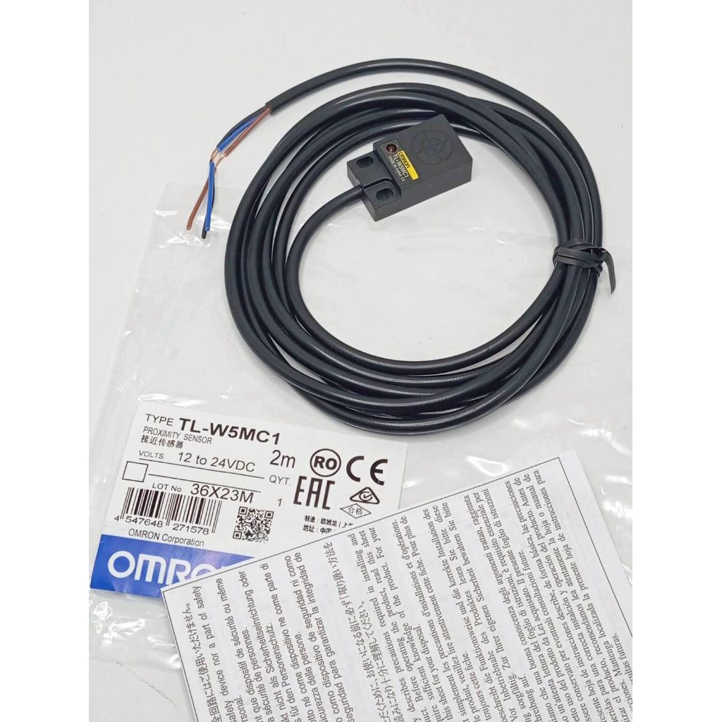 สั่งเลย เซ็นเซอร์TL-W5MC1 (จับโลหะ) ระยะจับ 5มิล 3สาย NPN NO ไฟเลี้ยง 6-36VDC พร้อมส่งในไทย