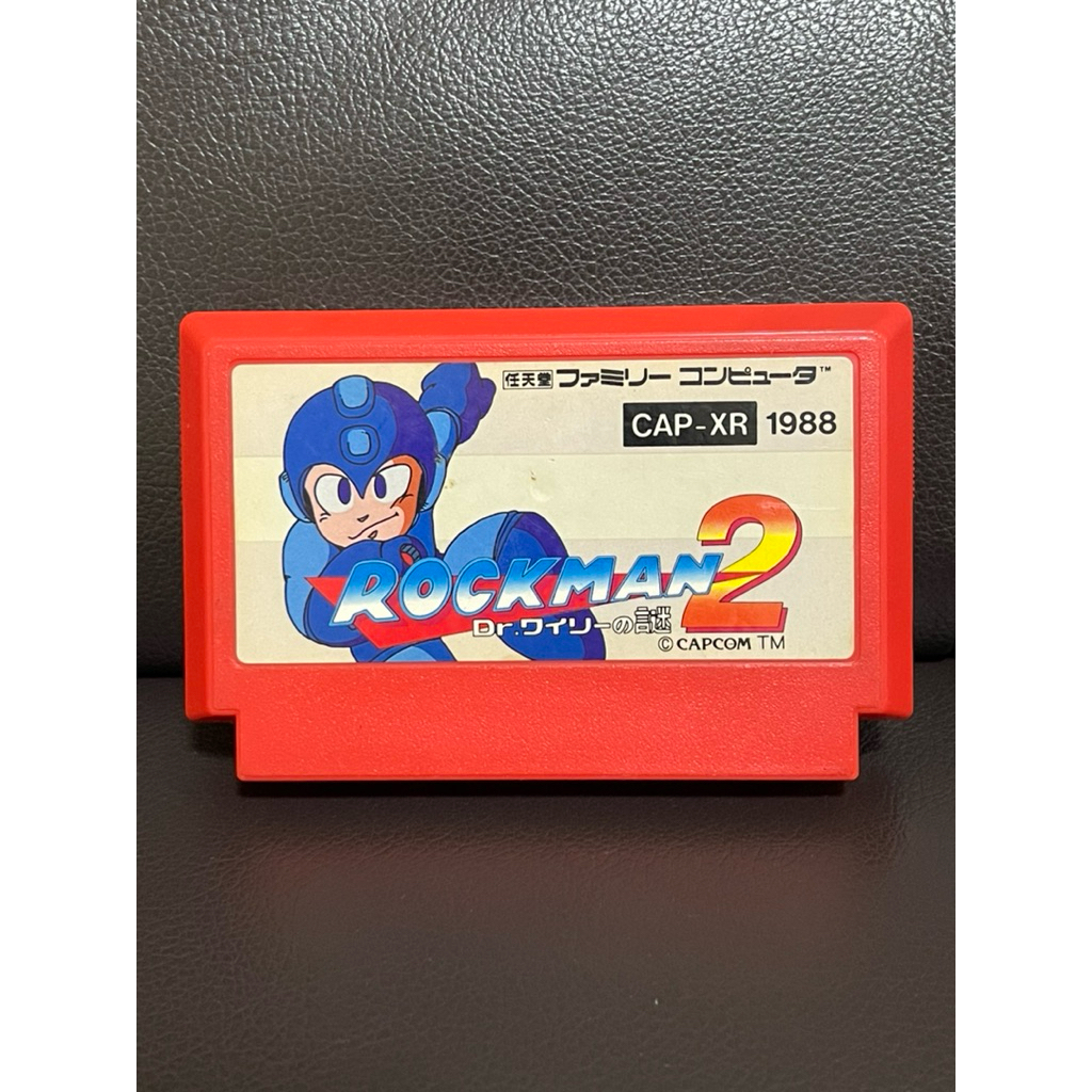 Rockman 2 ตลับแท้ fc เทสแล้ว ตลับเกมส์