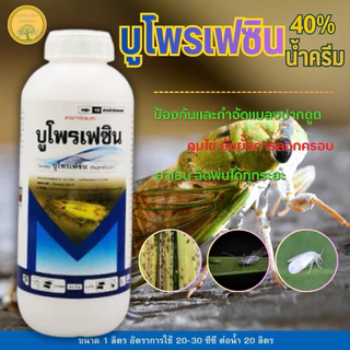 (ยกลัง*12)บูโพรเฟซิน40% 1ลิตร ฆ่าตัวอ่อน เพลี้ยกระโดด ดักจับแมลง คุมไข่แมลง ยับยั้งการลอกคราบแมลง