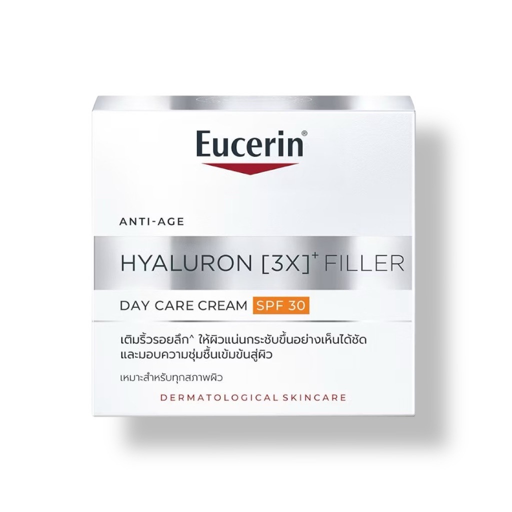[EXP.2028] ฉลากไทย Eucerin Hyaluron 3X Filler Day Bright SPF30 50ML