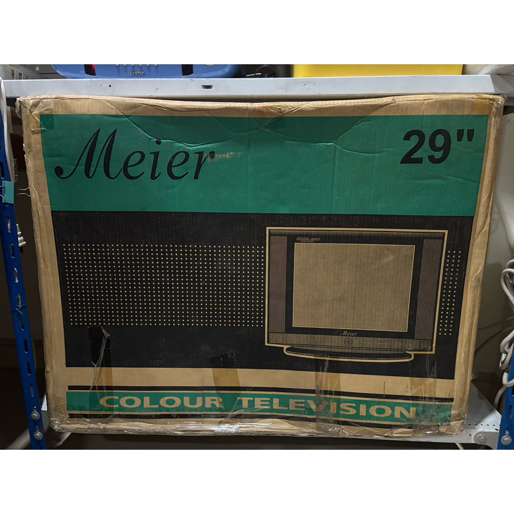 Meier CRT Color TV 29 inches with full accessories