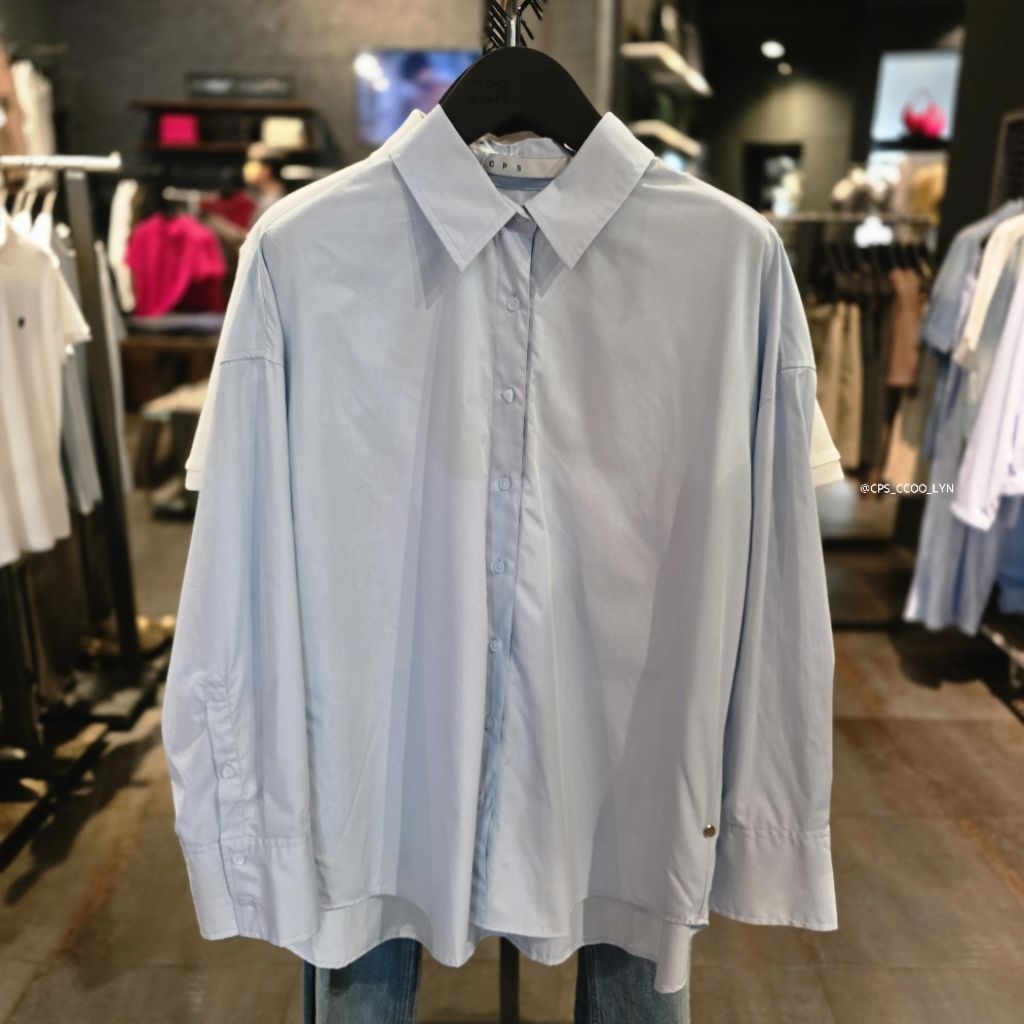 🛍 เสื้อเชิต CPS CHAPS ผู้หญิง คอลใหม่ล่าสุด ของแท้💯% จัดส่งพร้อมถุงShop