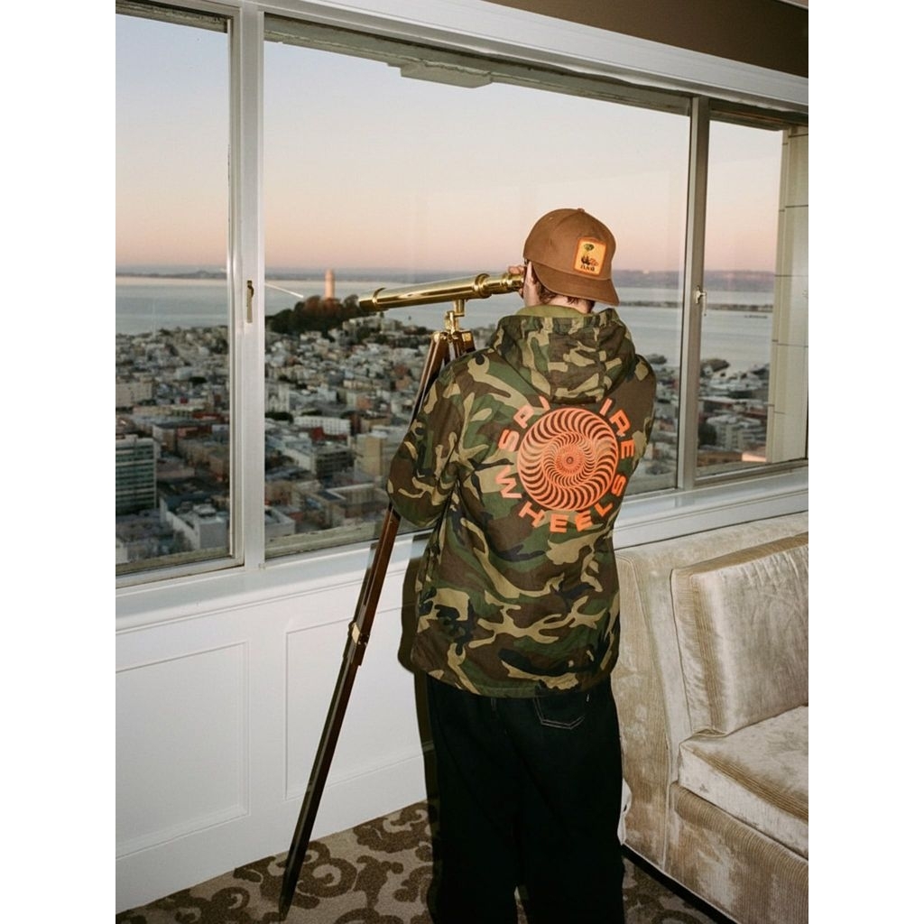 Spitfire jacket classic 87 swirl camo