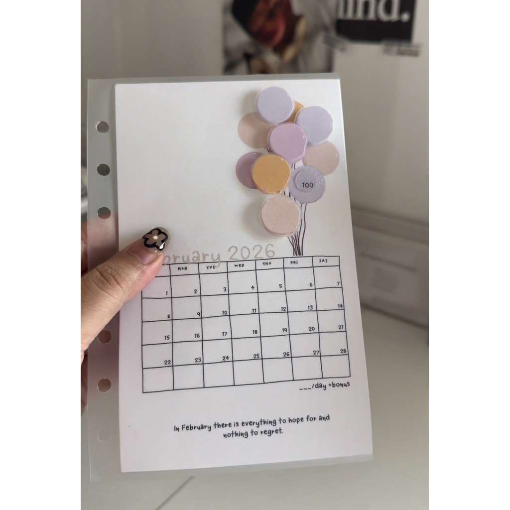 Calendar (ออกทุกสิ้นเดือน)