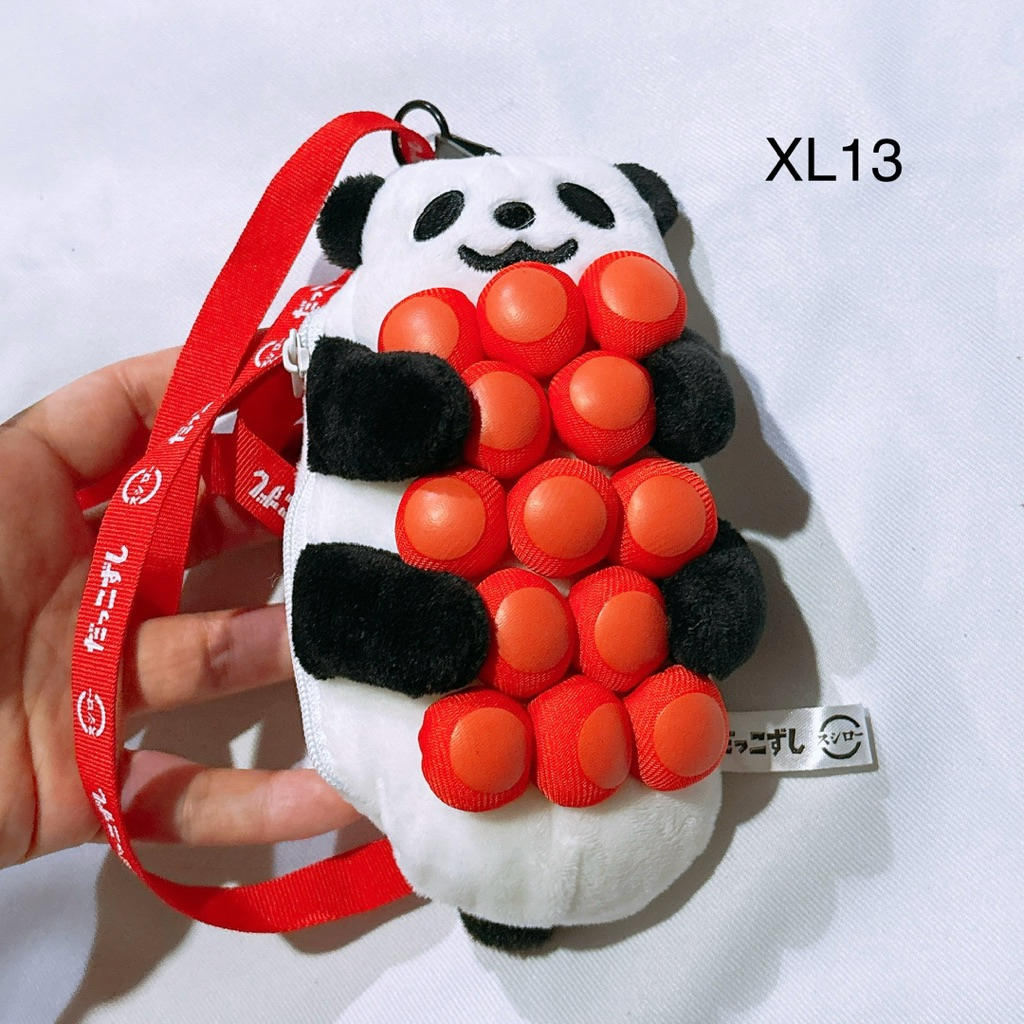 พวงกุญแจ ตุ๊กตา กระเป๋า ที่ใส่บัตร ซูชิโระ sushiro sushi