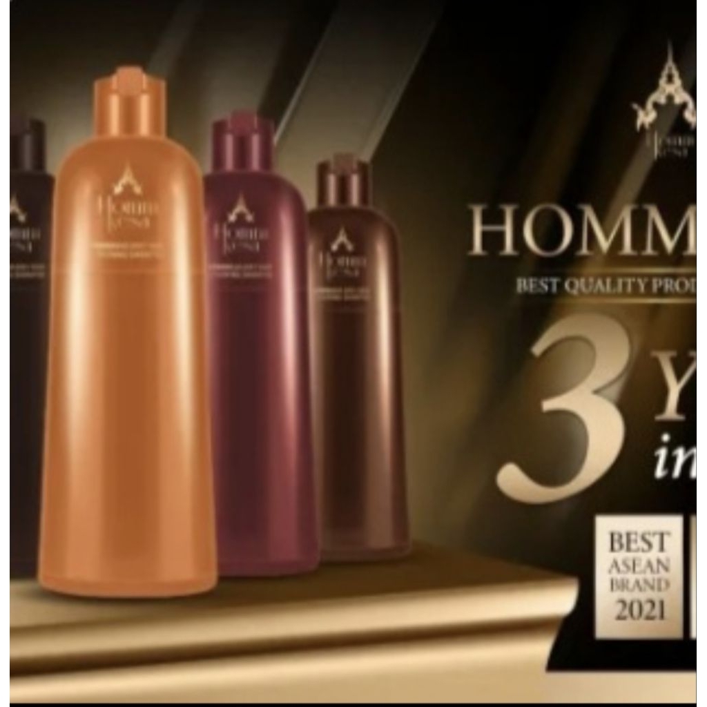 Hommkesa_แชมพูปิดผมขาวหอมเกศ_300ml.