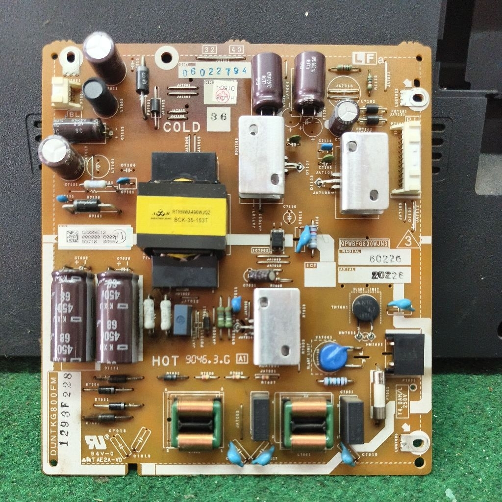 lc-40sa5200xเพาเวอร์ซัพพลายเทสแล้ว