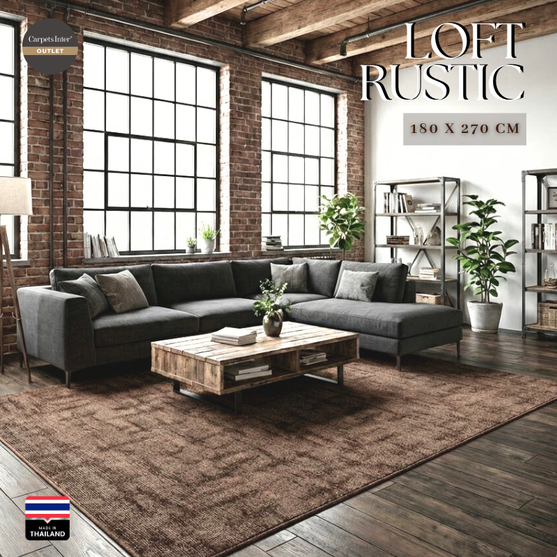 Carpets Inter Loft Rustic Elegant Contemporary Geometric Pattern Indoor Rug พรมห้องนั่งเล่น พรมแต่งห้อง พรมห้องรับแขก