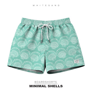 WhiteSand Men Boardshorts | กางเกงว่ายน้ำผู้ชาย ลาย Minimal …