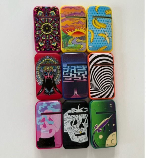 ไฟแช็ก ZENGAZ แท้100% รุ่น Wing Jet(คละลาย)