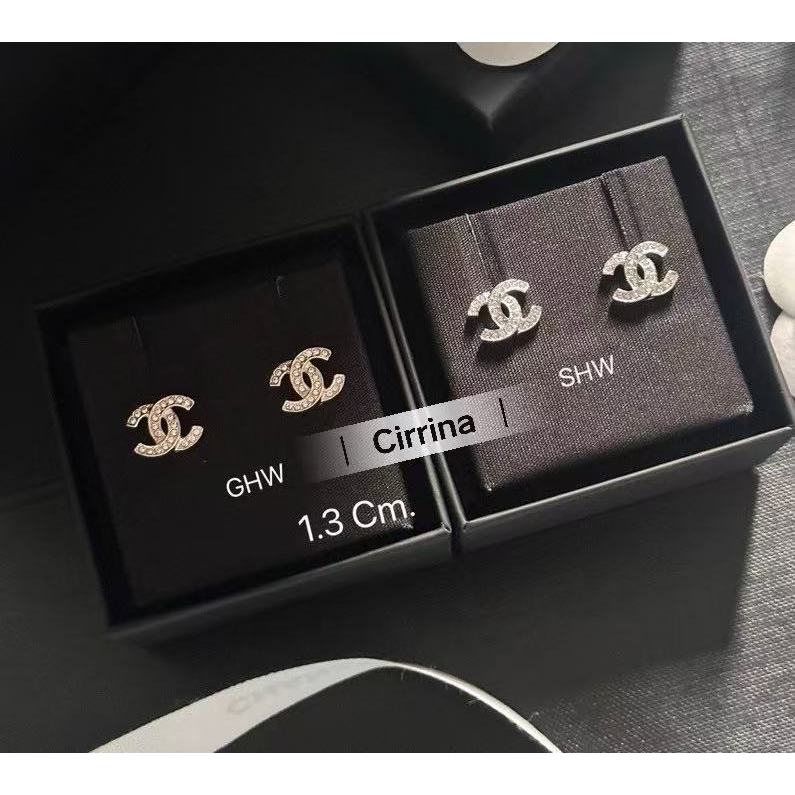 New chanel classic earrings 1.3 cm. ต่างหู สวยคลาสสิค ต้องมี
