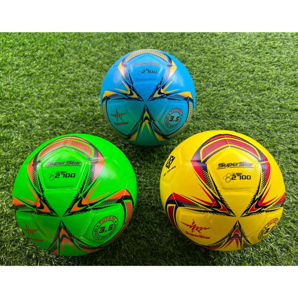 ฟุตซอลหนังอัด/ Futsal FBT Supper Star รุ่น FS-2700 เบอร์ 3.5