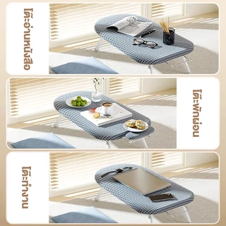 โต๊ะรีดผ้าแบบนั่ง Mini โต๊ะรีดผ้า โต๊ะรีดผ้าพับได้ หุ้มด้วยผ้าสะท้อนความร้อนพิเศษ ขนาด:60*37*17cm สำหรับรีดแขนเสื้อ