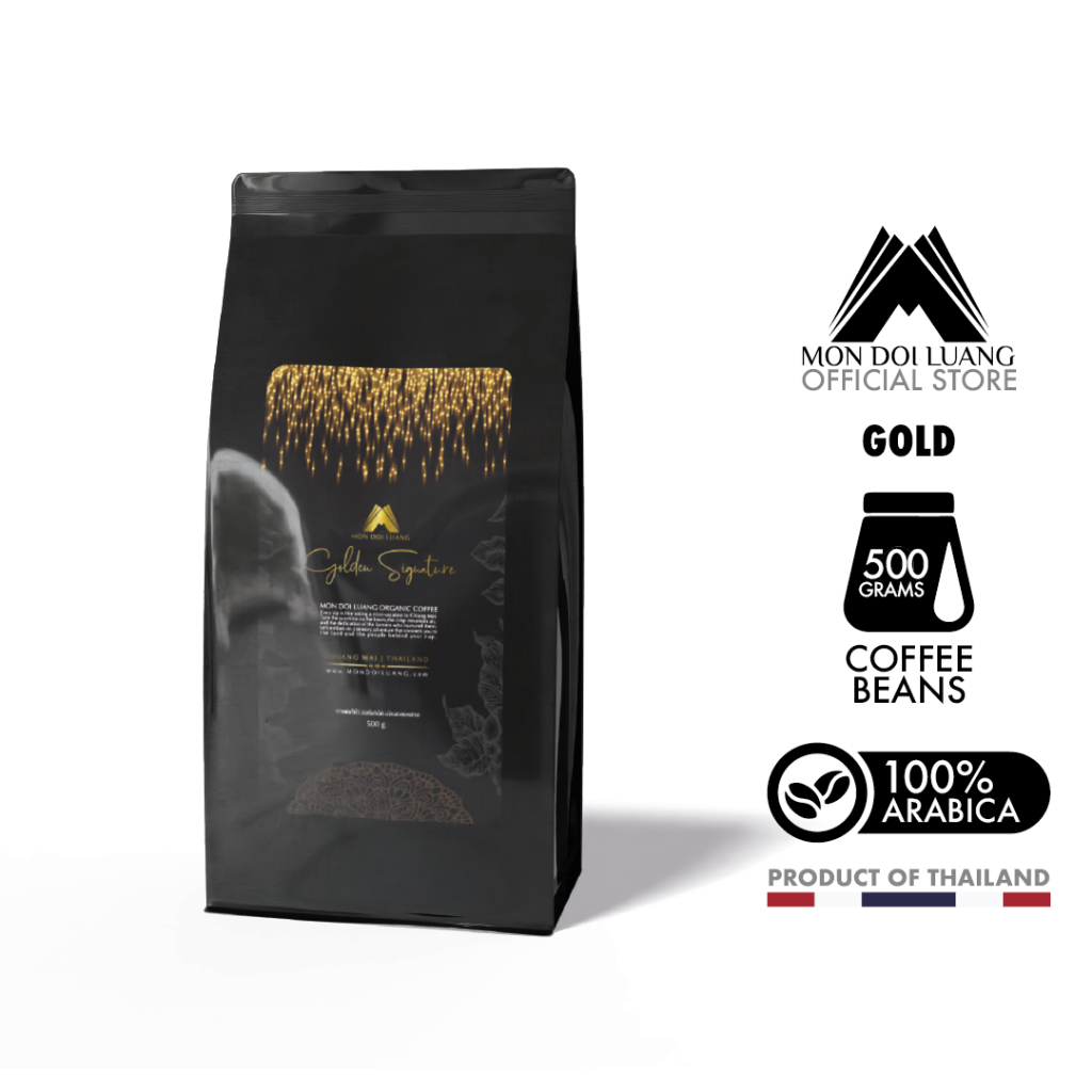 กาแฟออร์แกนิค ม่อนดอยหลวง โกลด์ (500 กรัม)