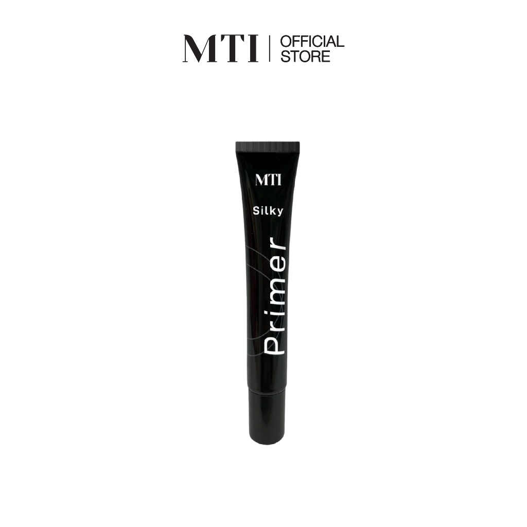 MTI Silky Primer ไพรเมอร์ เบลอรูขุมขน ปกปิดเรียบเนียน เกลี่ยง่าย ช่วยให้เมคอัพติดทน CUPM