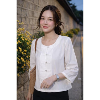 แบบเสื้อสีขาว ที่พร้อมส่ง ชุดที่1