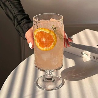 แก้วกาแฟ แก้วทรงเหลี่ยม ทรงกลม มีด้ามจับ สไตล์เกาหลี