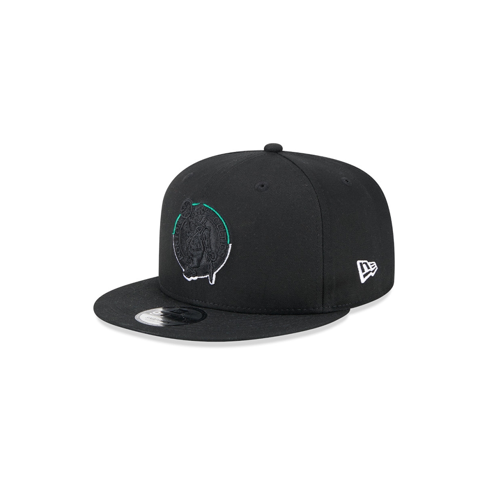 New Era หมวกรุ่น BOSTON CELTICS SPLIT LOGO 9FIFTY BLACK 9FIFTY CAP