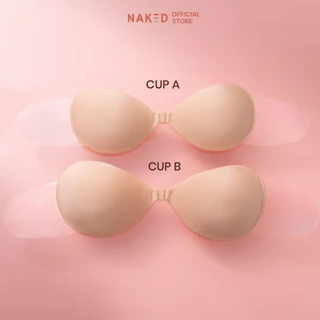 Naked บราเอ็กซ์ตร้าดูม บราดูมเสริมฟองน้ำ หนา 3ซม. เพิ่มคัพ บราปีกนกสำหรับคนอกเล็ก บราแปะข้างใส