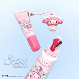 [แถมพวงกุญแจตุ๊กตา] ลิปสโนว์ CHARMISS SNOW COLLECTION TINTED LIP SERUM ลิปปากฉ่ำ