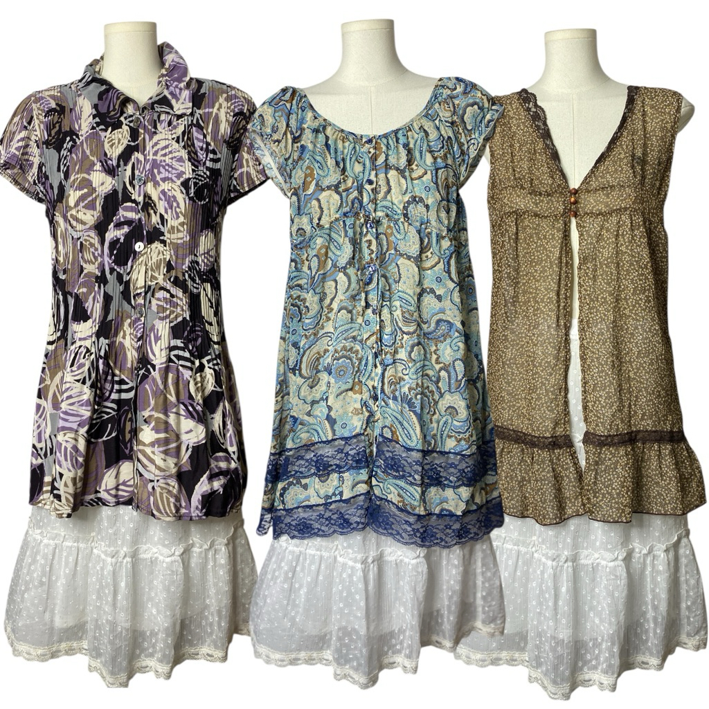 Fairy 🦋 / Hippie 🍁/ Vintage Style 🧚🏻 รวมเสื้อแฟรี่(พร้อมส่ง)