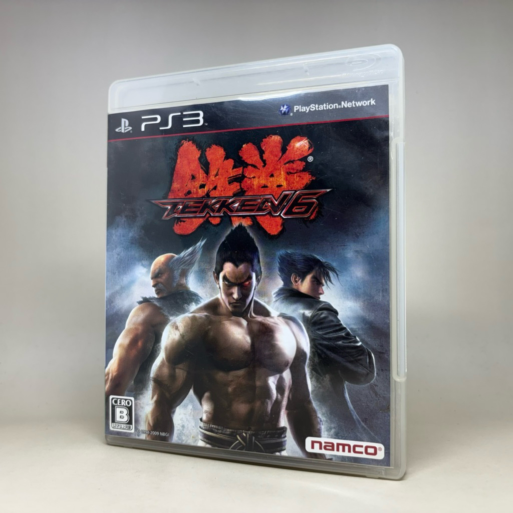 Tekken 6 (PS3) | PlayStation 3 | Zone 2 Japan | Voice: Japanese Menu/Sub: English | สินค้าแท้ มือสอง
