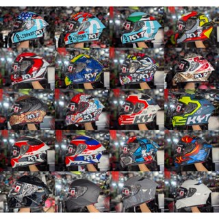 *ล็อตใหม่12/25 !!!** หมวกกันน็อค KYT TT-Revo(2025) ลายและสีล…