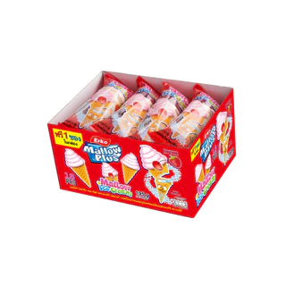 เออโก้ แมลโลว์ ไอศกรีม สตรอ 15ก.12+1 / Erko Mallow Ice Cream Strawberry15g.12+1