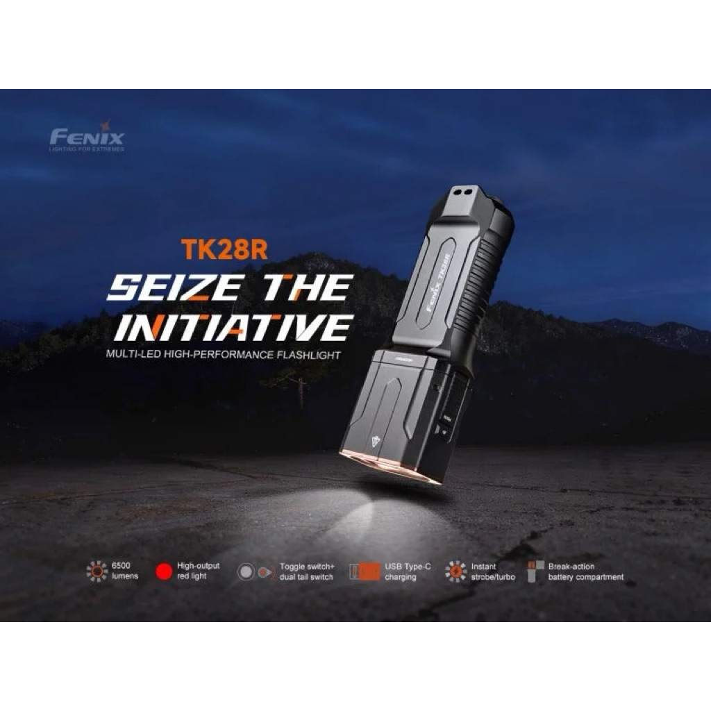 ไฟฉาย Fenix TK28R MULTI-BEAM HIGH-PERFORMANCE FLASHLIGHT : สินค้ารับประกัน 3 ปี